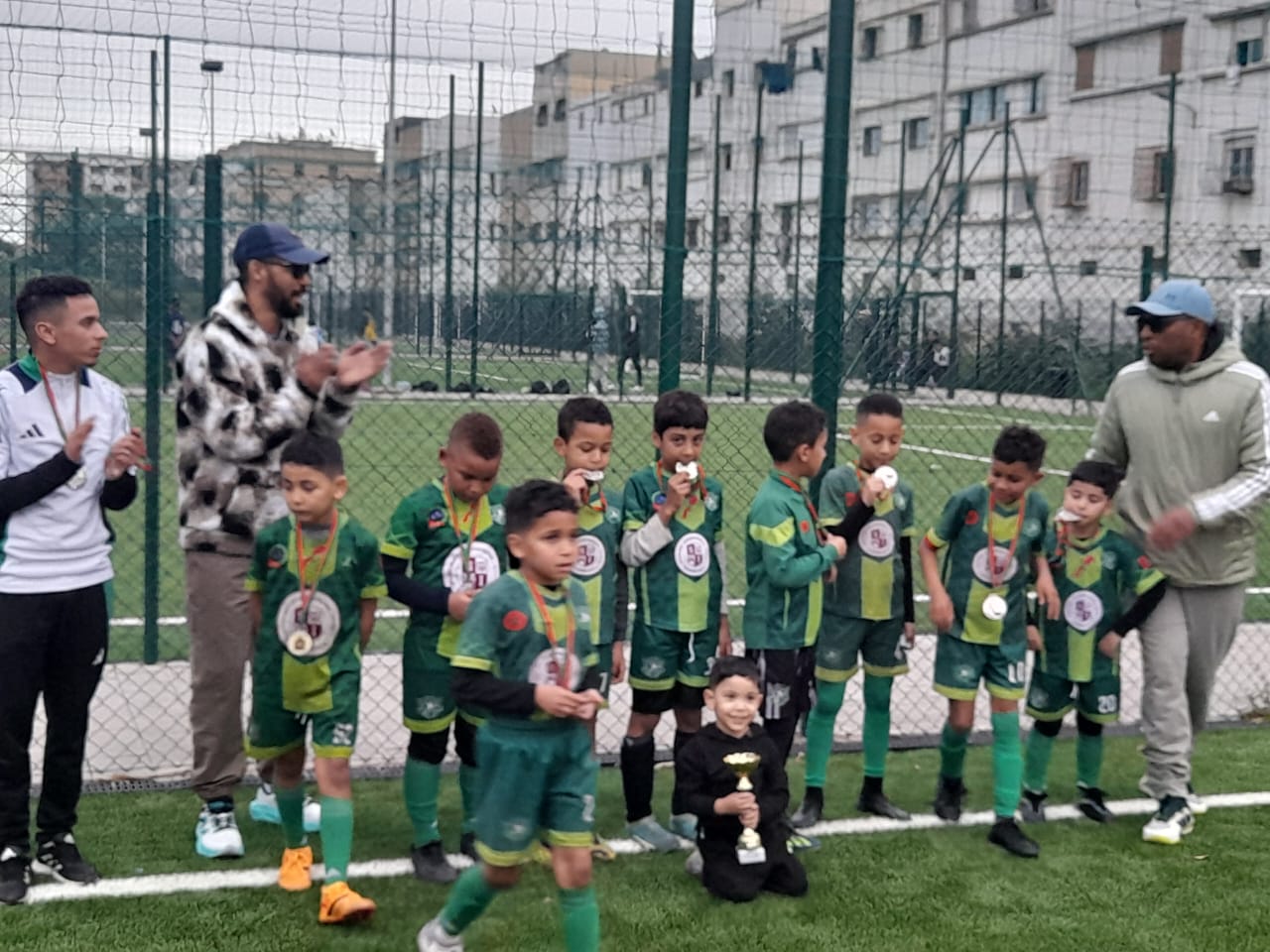 Travail collectif AEVS Football Academy